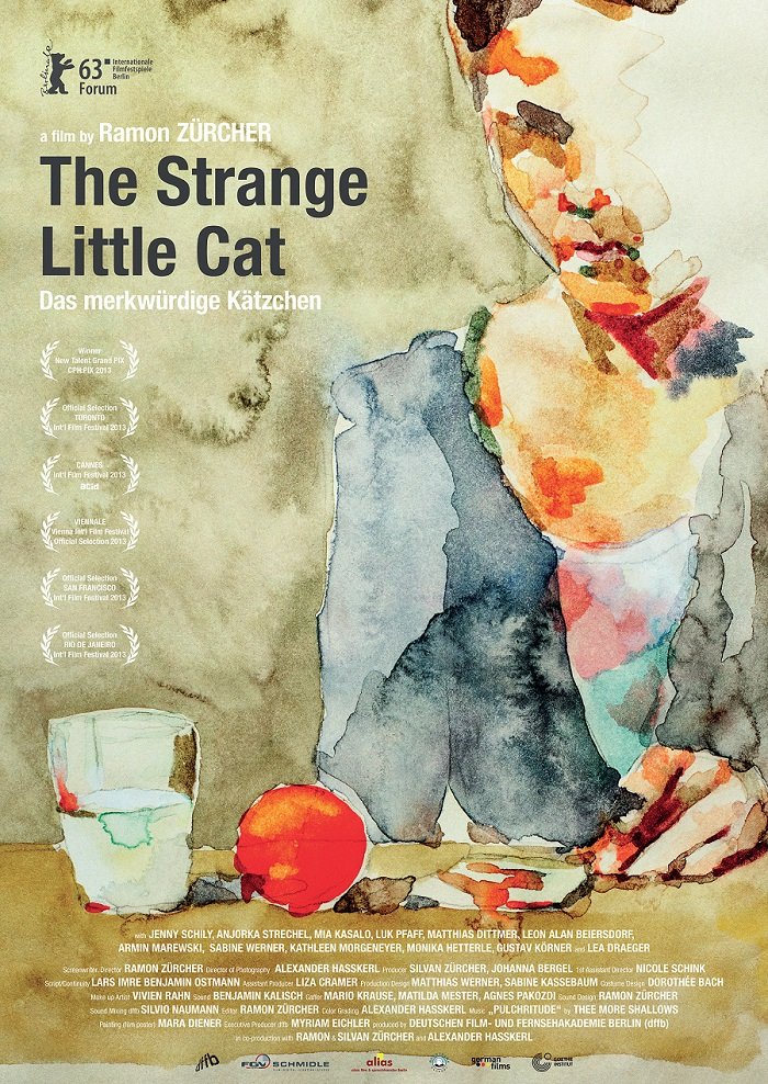 The Strange Little Cat -juliste